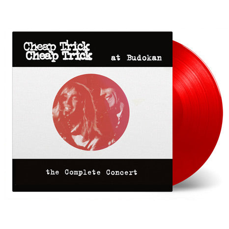 Cheap Trick At Budokan - Complete Concert on limited edition 2LP red vinyl
