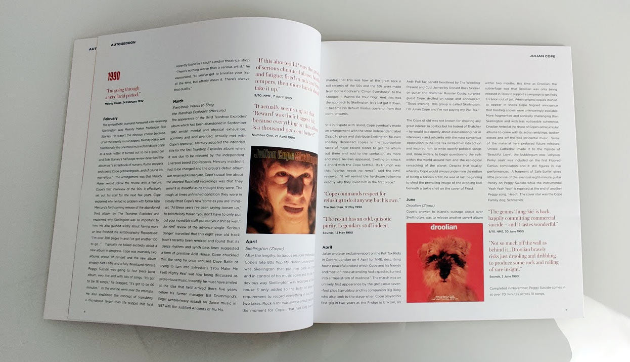 Julian Cope / Autogeddon vinyl box set