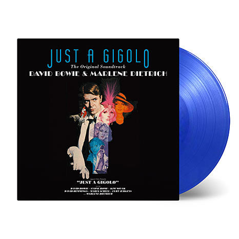 David Bowie & Marlene Dietrich / Just A Gigolo soundtrack on limited blue vinyl