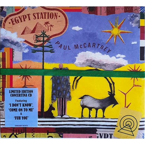 Paul McCartney / Egypt Station limited edition 'concertina' deluxe CD