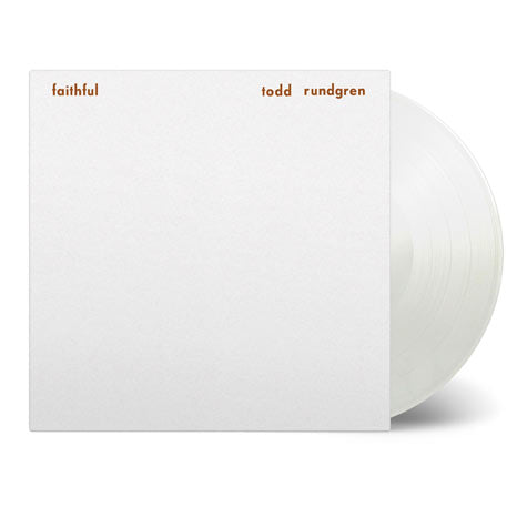 Todd Rundgren / Faithful limited edition coloured vinyl