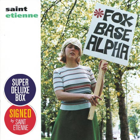 Saint Etienne / Foxbase Alpha 25th anniversary box set / exclusive SIGNED edition