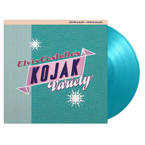 Elvis Costello / Kojak Variety turquoise coloured vinyl LP