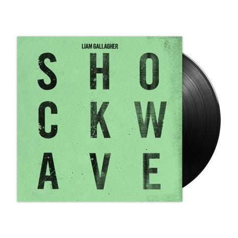 Liam Gallagher / Shockwave 7" single with etching