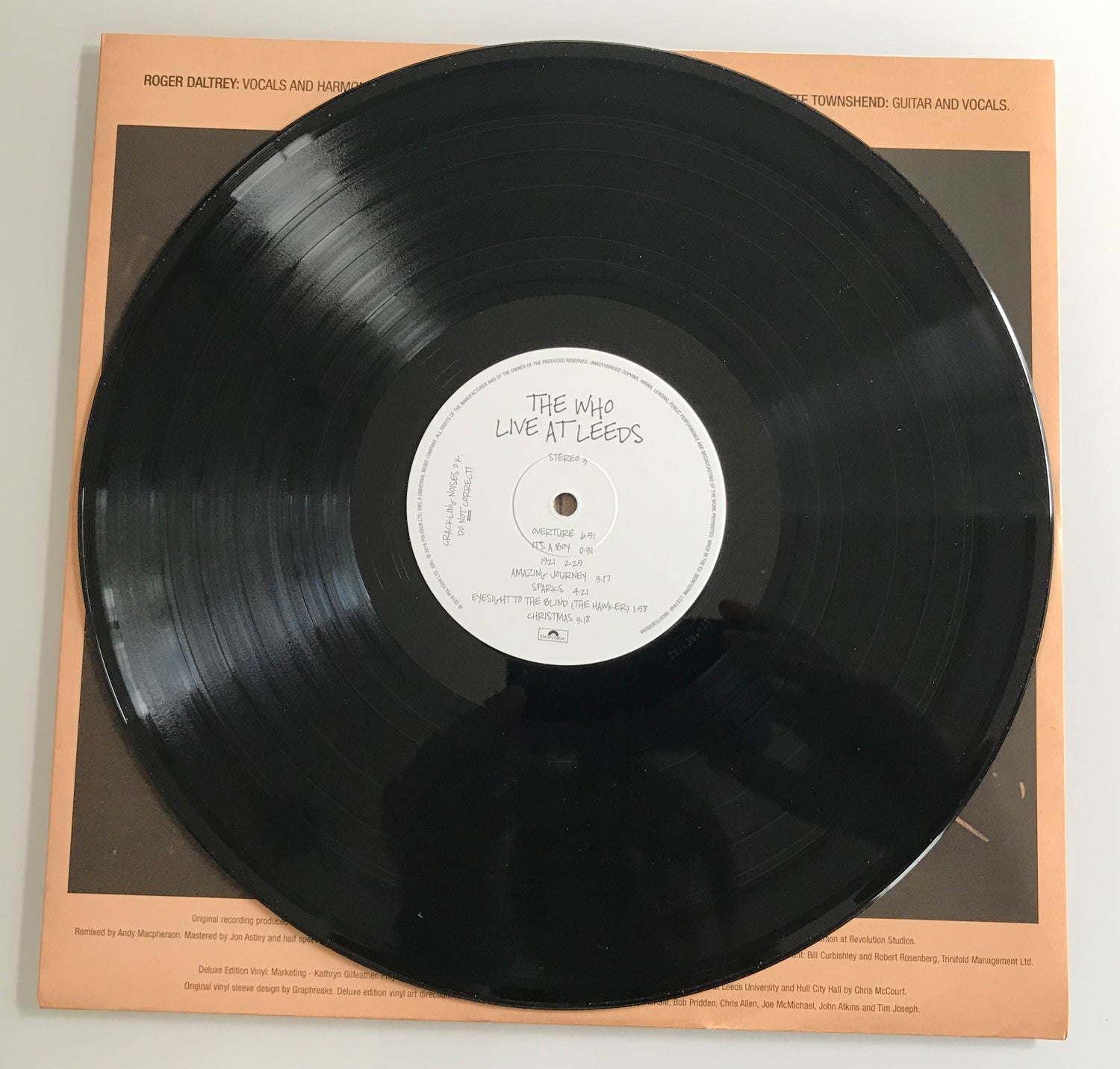 The Who / Live at Leeds 3LP deluxe half-speed mastered vinyl