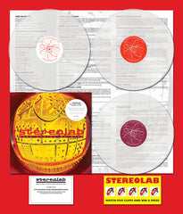 Stereolab / Mars Audiac Quintet / 3LP 'indies-only' CLEAR vinyl