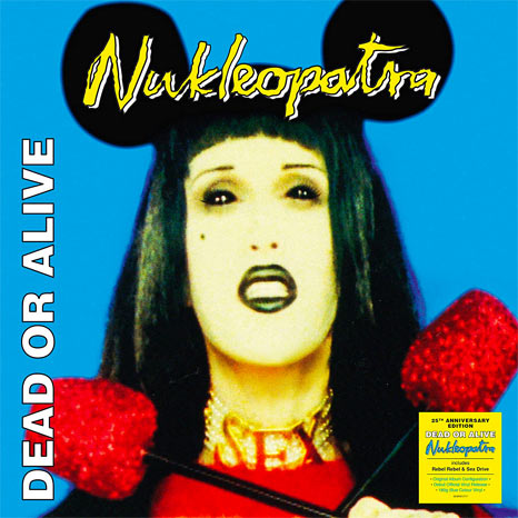 Dead or Alive / Nukleopatra 25th anniversary 2LP blue vinyl