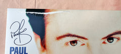 DAMAGED SLEEVES: Paul Young / From Time to Time: The Singles Collection 2LP blue vinyl SIGNED by Paul Young
