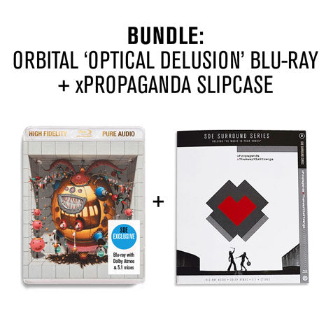 BUNDLE: Orbital / Optical Delusion limited edition SDE-exclusive blu-ray audio + xPropaganda SLIPCASE