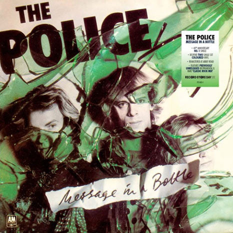 The Police / Message In A Bottle limited edition RSD 2 x 7" coloured vinyl