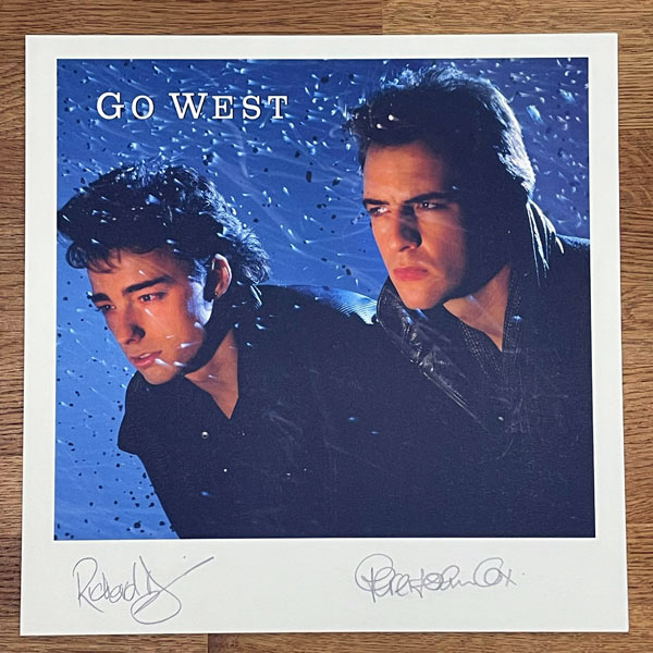 Go West 4CD+DVD box set with exclusive free signed art print