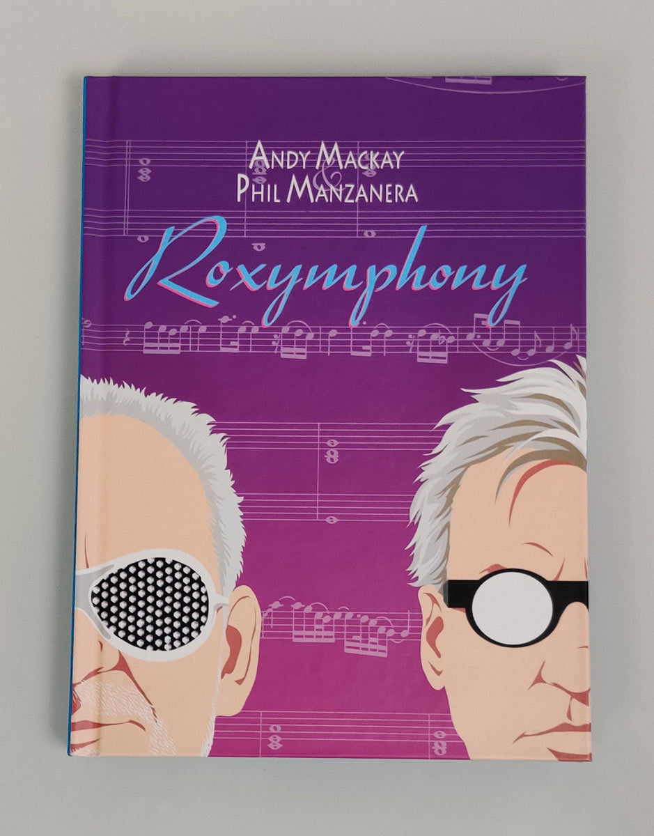 Andy Mackay & Phil Manzanera / 'Roxymphony' CD+DVD deluxe bookset signed