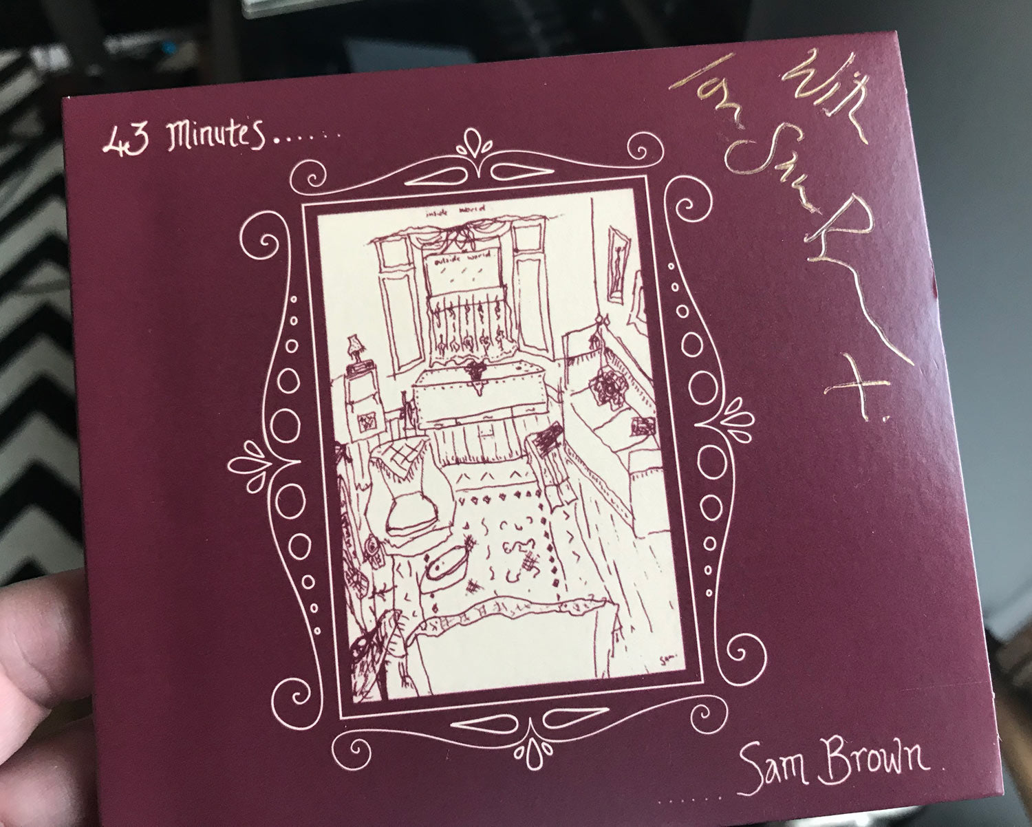 Sam Brown / 43 Minutes signed CD