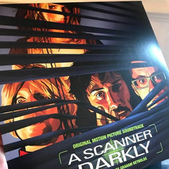 A Scanner Darkly soundtrack - green/black marbled vinyl
