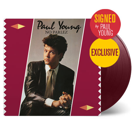 Paul Young / No Parlez coloured vinyl signed