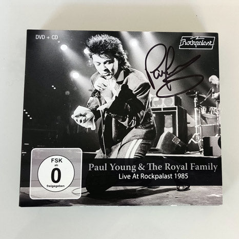 Paul Young & The Royal Family / Live at Rockpalast 1985 CD+DVD combo *Signed by Paul Young*