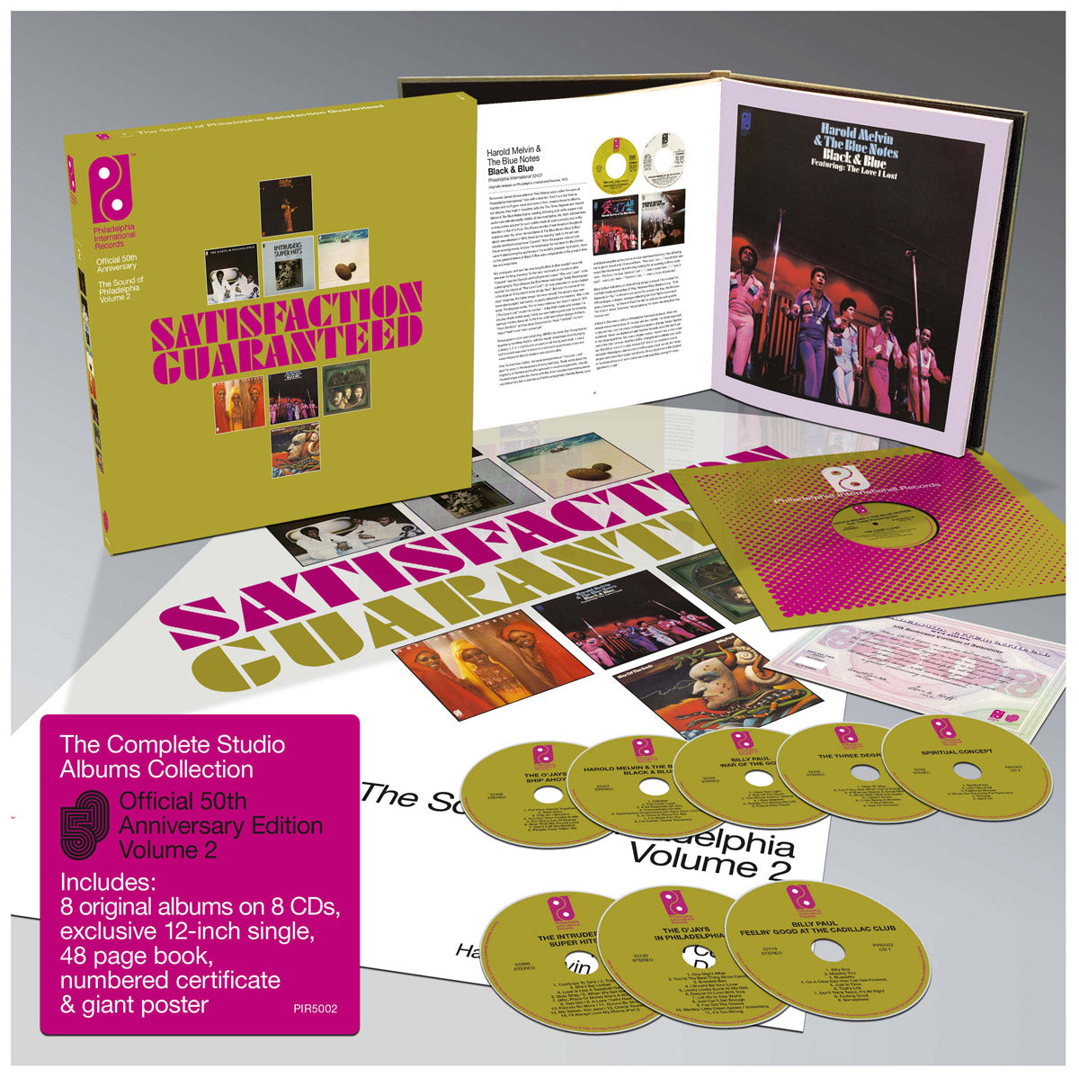 The Sound of Philadelphia - Vol 2: Satisfaction Guaranteed / 8CD+12-inch box set