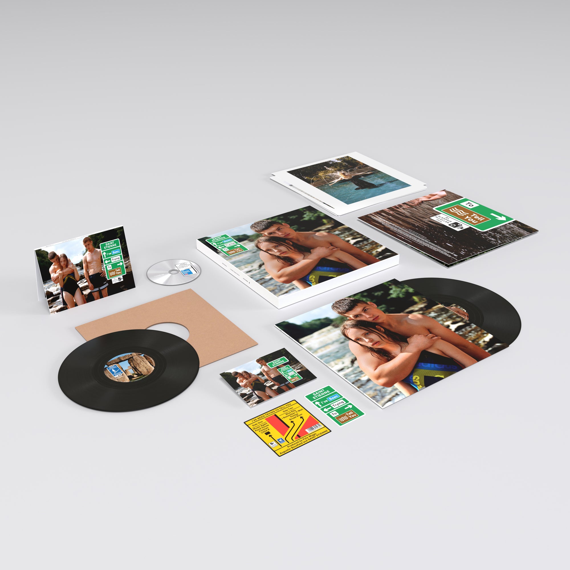 Saint Etienne / I've Been Trying To Tell You limited edition SIGNED vinyl box set