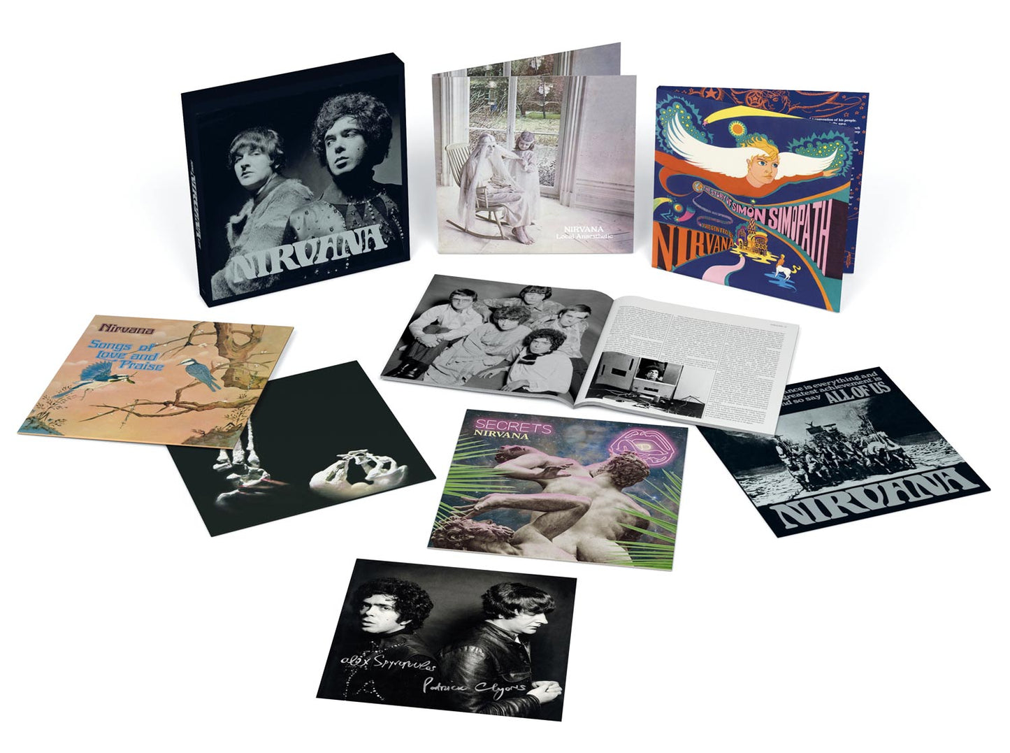 Nirvana / Songlife 1967-1972 limited edition 6LP vinyl box set