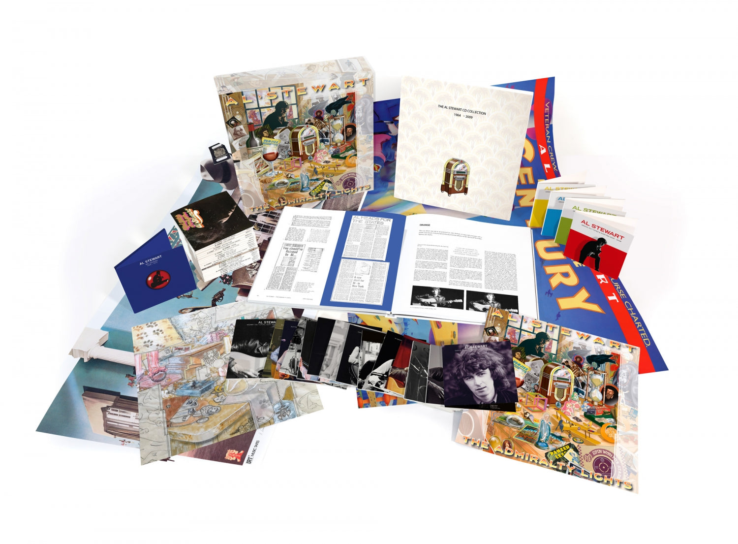 Al Stewart / The Admiralty Lights: Complete Studio, Live and Rare 1964-2009 / 50CD box set