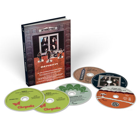 Jethro Tull / Benefit 50th anniversary 4CD+2DVD set