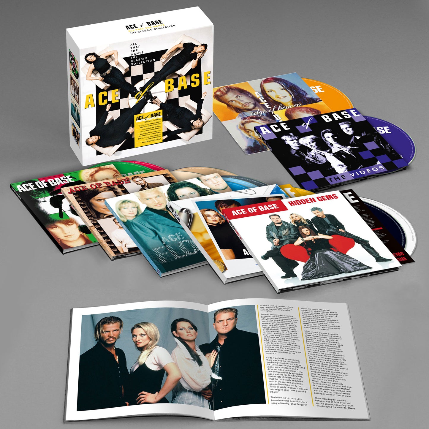 Ace Of Base / All That She Wants: The Classic Collection 11CD+DVD box set