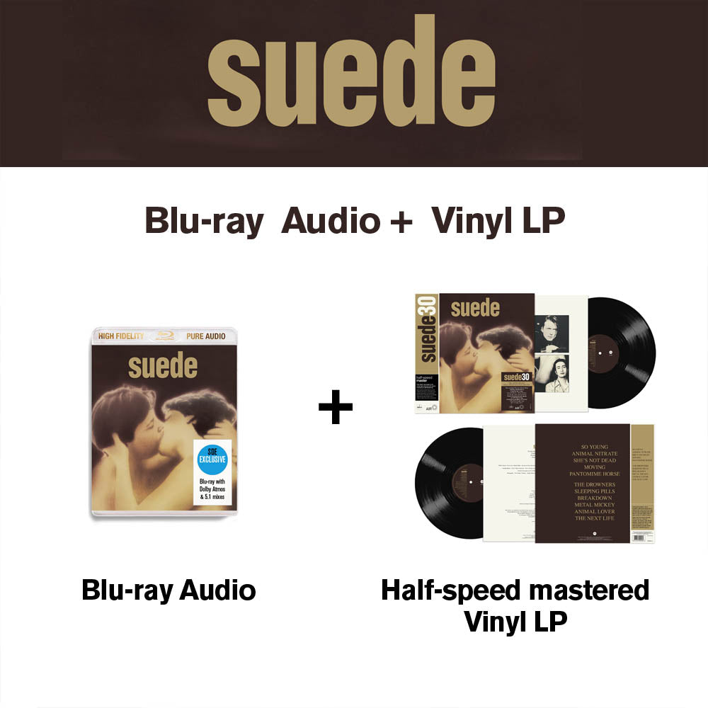 BUNDLE: Suede Blu-ray Audio + Half-speed mastered vinyl LP