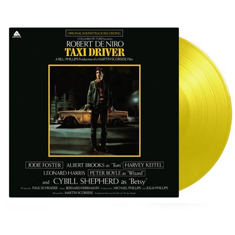Bernard Hermann / Taxi Driver soundtrack on limited yellow vinyl