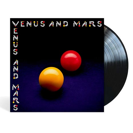 Paul McCartney and Wings / Venus and Mars black Vinyl LP
