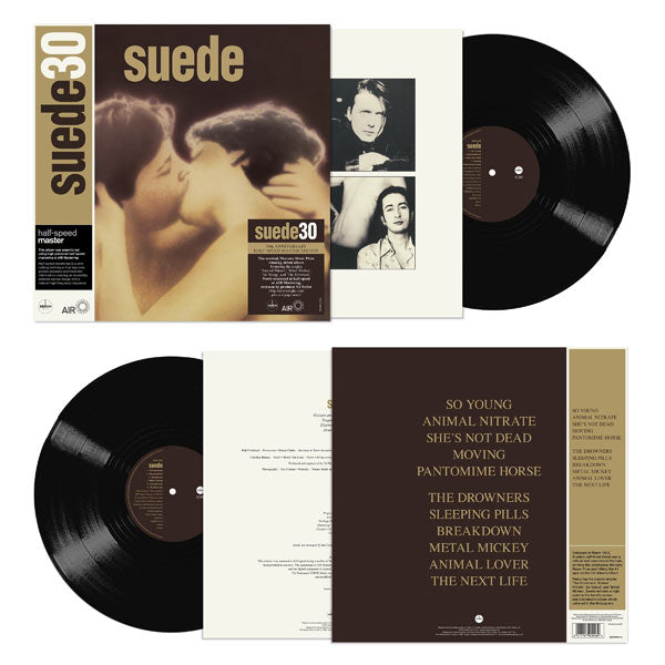 Suede 30th anniversary half-speed mastered  vinyl LP