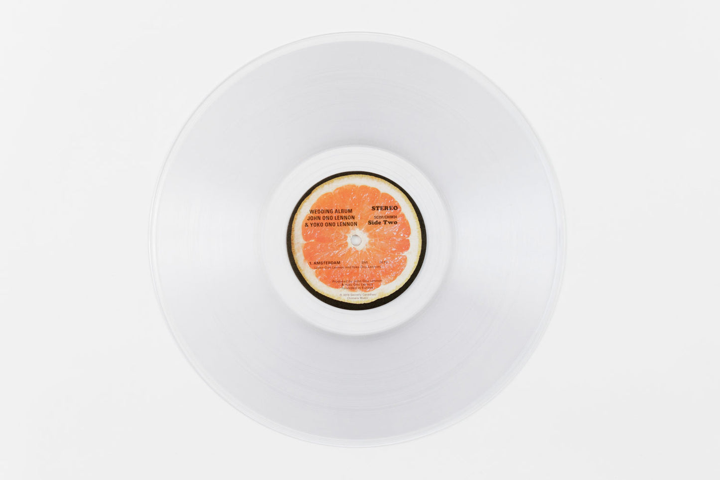 John Lennon & Yoko Ono / Unfinished Music No. 3: Wedding Album / 50th anniversary WHITE vinyl limited edition
