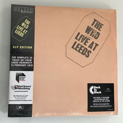 The Who / Live at Leeds 3LP deluxe half-speed mastered vinyl