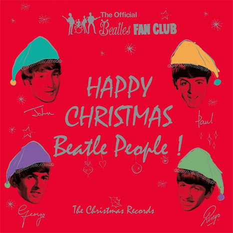The Beatles Christmas Records limited edition coloured vinyl 7" box